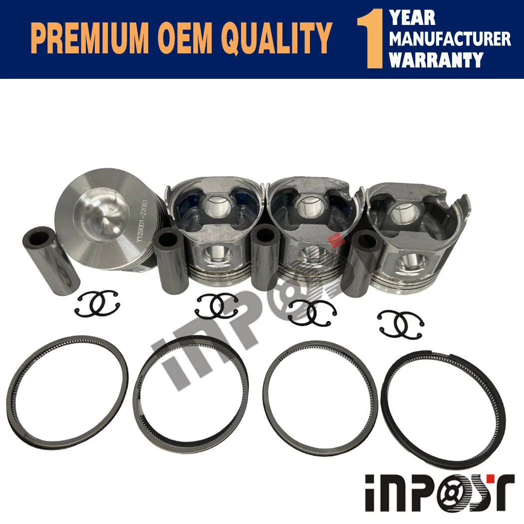 4TNE88 Engine Rebuild Kit for Yanmar 4TNE88 (Forklift, Excavator, Skid Steer)