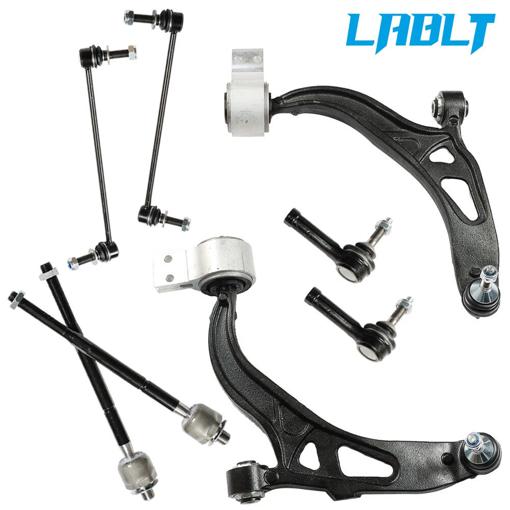 8X Lower Control Arms Tie Rods Sway Kit for Ford Explorer (2011–2017)