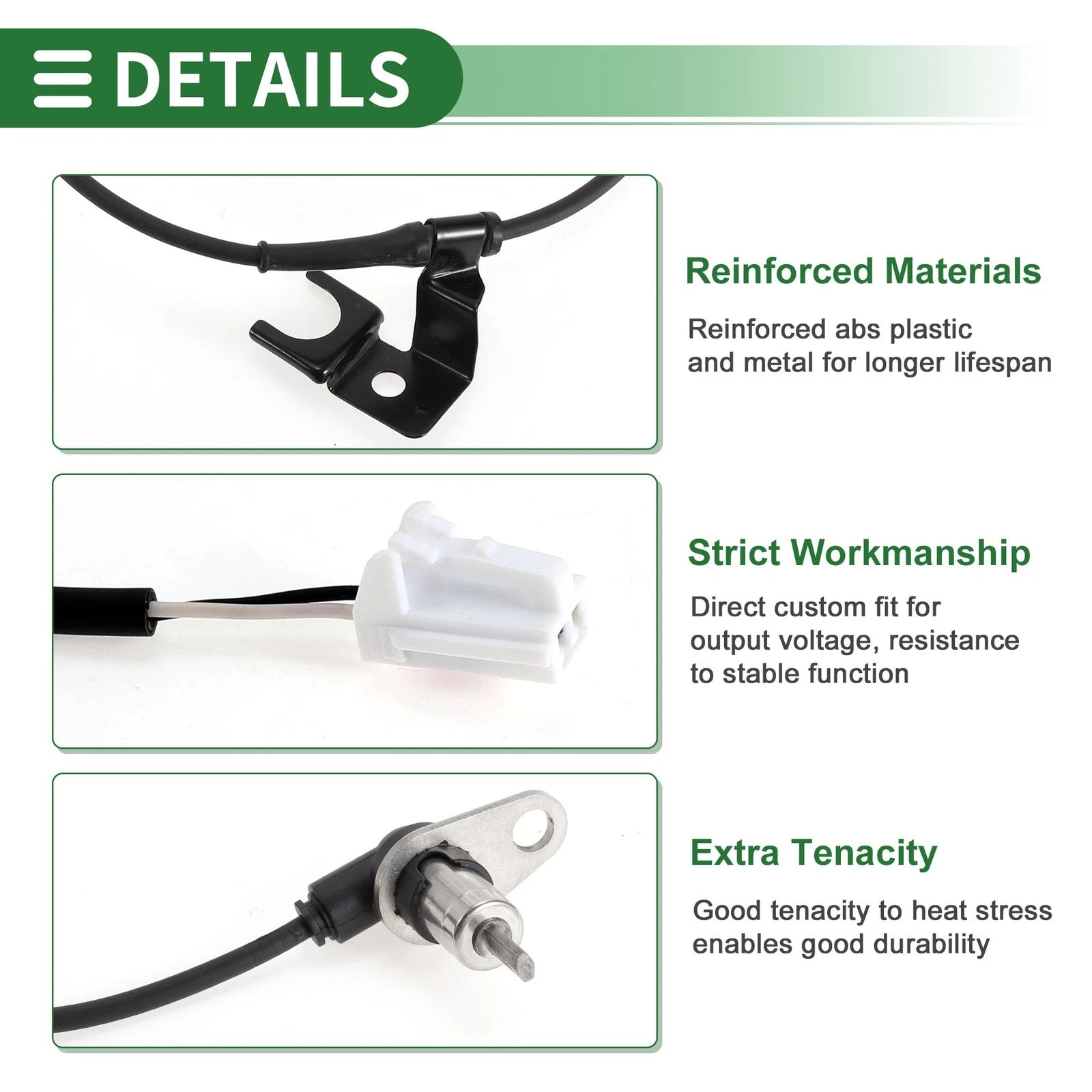 ABS Wheel Speed Sensor Replacement for Mazda Premacy (1999–2003)