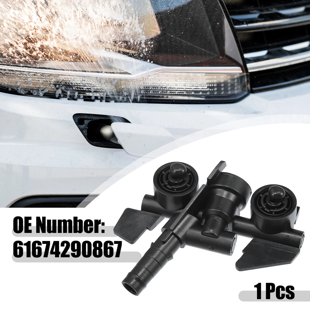 Front Left Headlight Washer Nozzle Replacement for BMW M3 (2001–2006)
