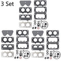 Set of 3 Carburetor Repair Kits for B&S 797890 499812 699734 699735