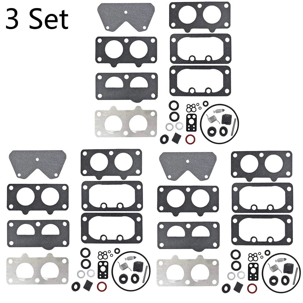 Set of 3 Carburetor Repair Kits for B&S 797890 499812 699734 699735
