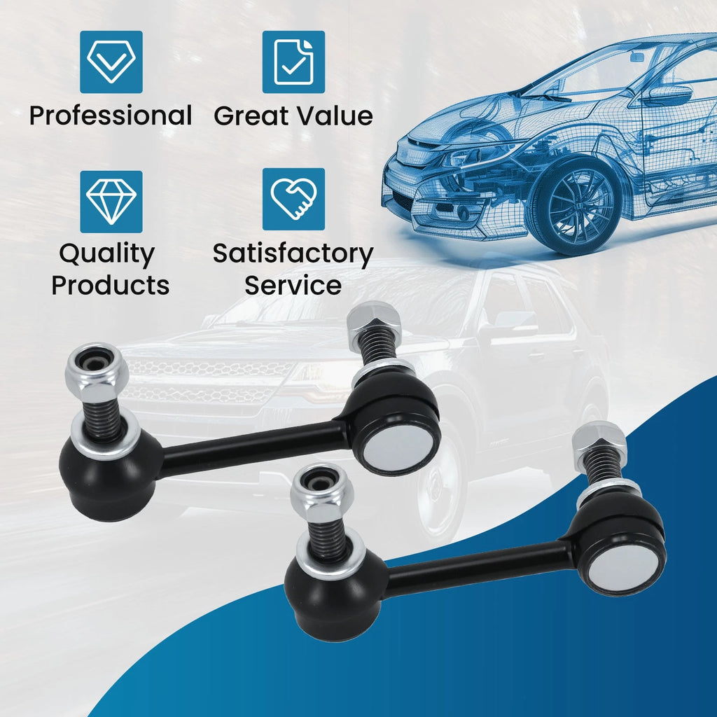 2X Front Stabilizer Sway Bar End Links for Chevy Trailblazer EXT SSR (2004–2007)