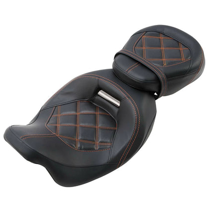 Rider Driver & Passenger Seats for Harley CVO Road Street Glide (2009–2023)