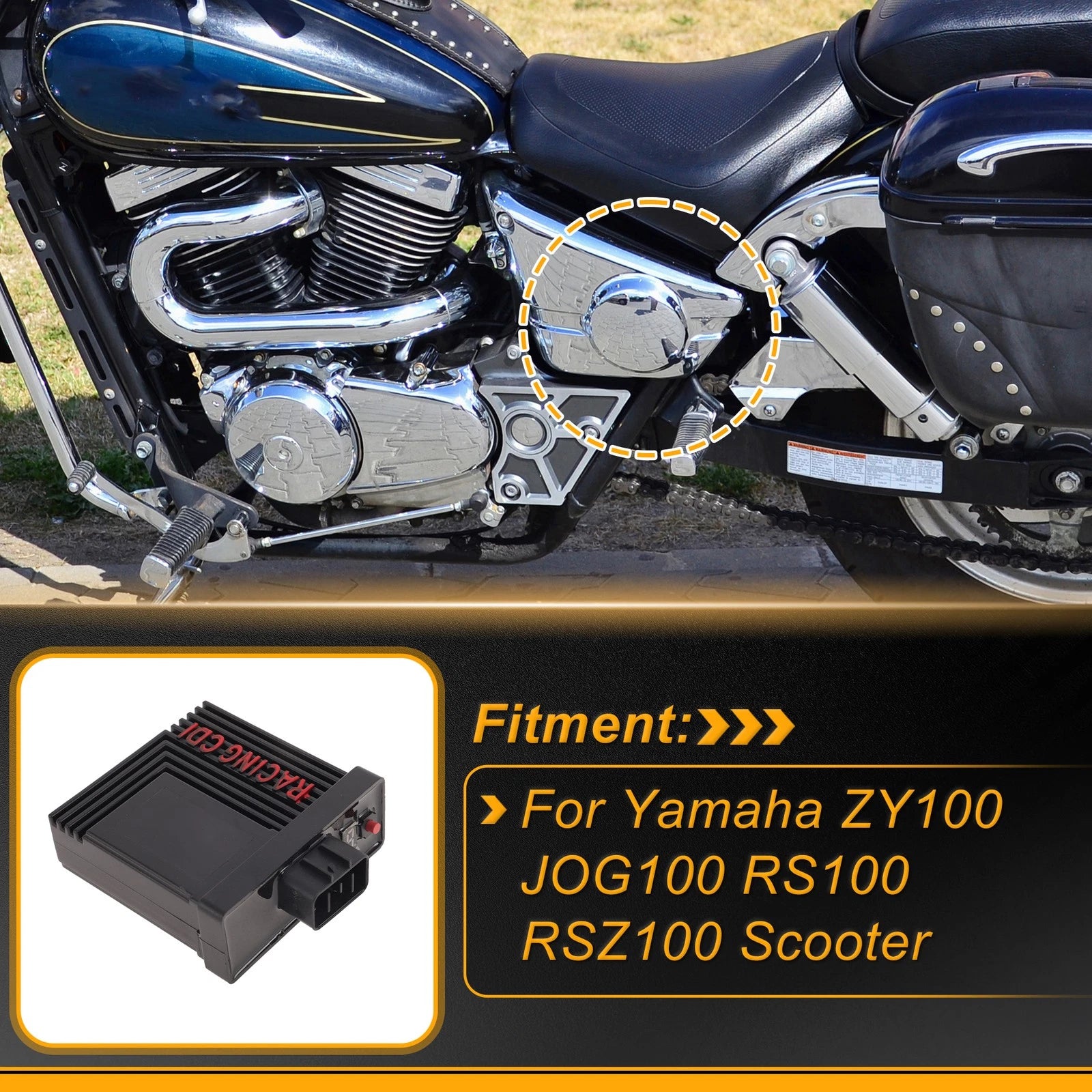 Programmable Ignition Module for Yamaha ZY100 JOG100 RS100 RSZ100 (1 pcs)