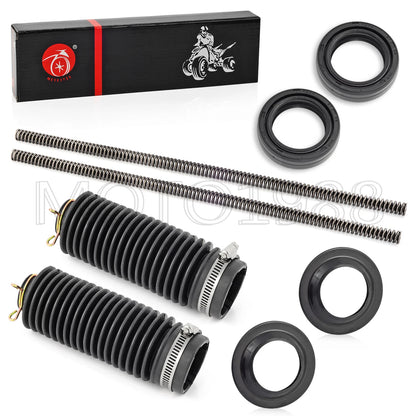 Heavy Duty Front Fork Springs & Dust Seals for Honda XR100R CRF100F (2000–2023)