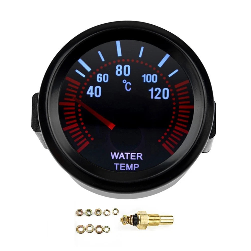 Water Temperature Gauge Sensor for - LED, Metal, ABS