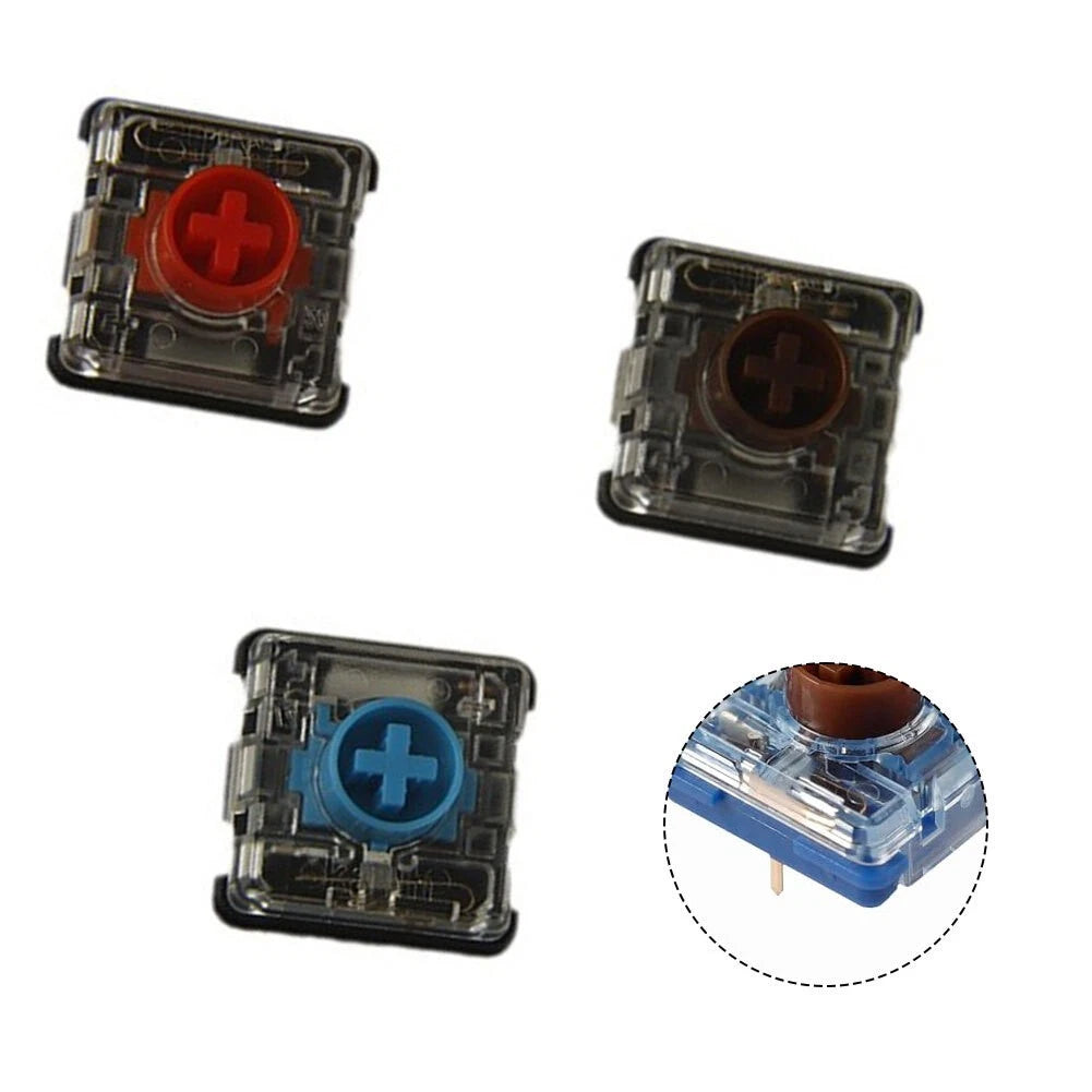 10 Pack Kailh Thin Switches 1353 Linear Tactile Replacement for Keyboards