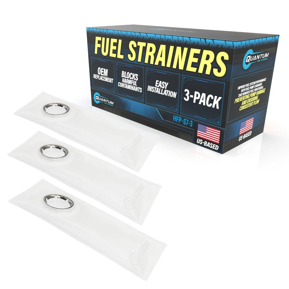 3X Fuel Pump Filter Strainers for Arctic Cat Thundercat (2010) #0570-271