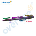 Propeller Shaft for Yamaha Outboard Motor 115-200HP V6 (2T) (6E5-45611-00)