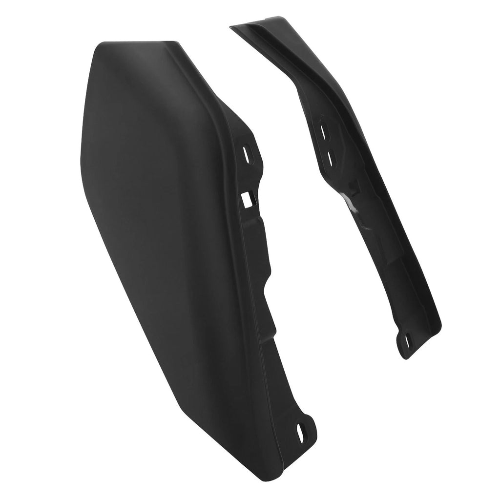 Matte Black Mid-Frame Air Deflectors for Harley Touring (2017–2023)