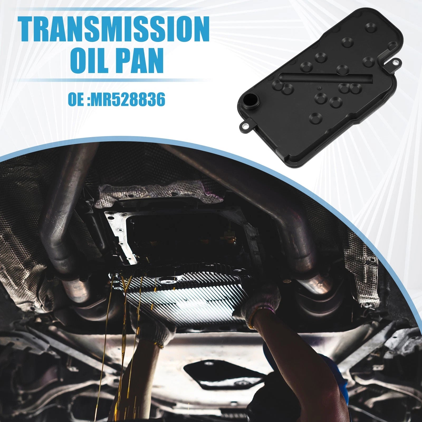 Oil Pan Gasket Kit Replacement for Mitsubishi Montero (2001–2006)
