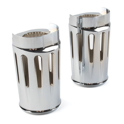 Fork Boot Slider Covers for Harley Electra Street Road Glide King CVO (2014–2022)