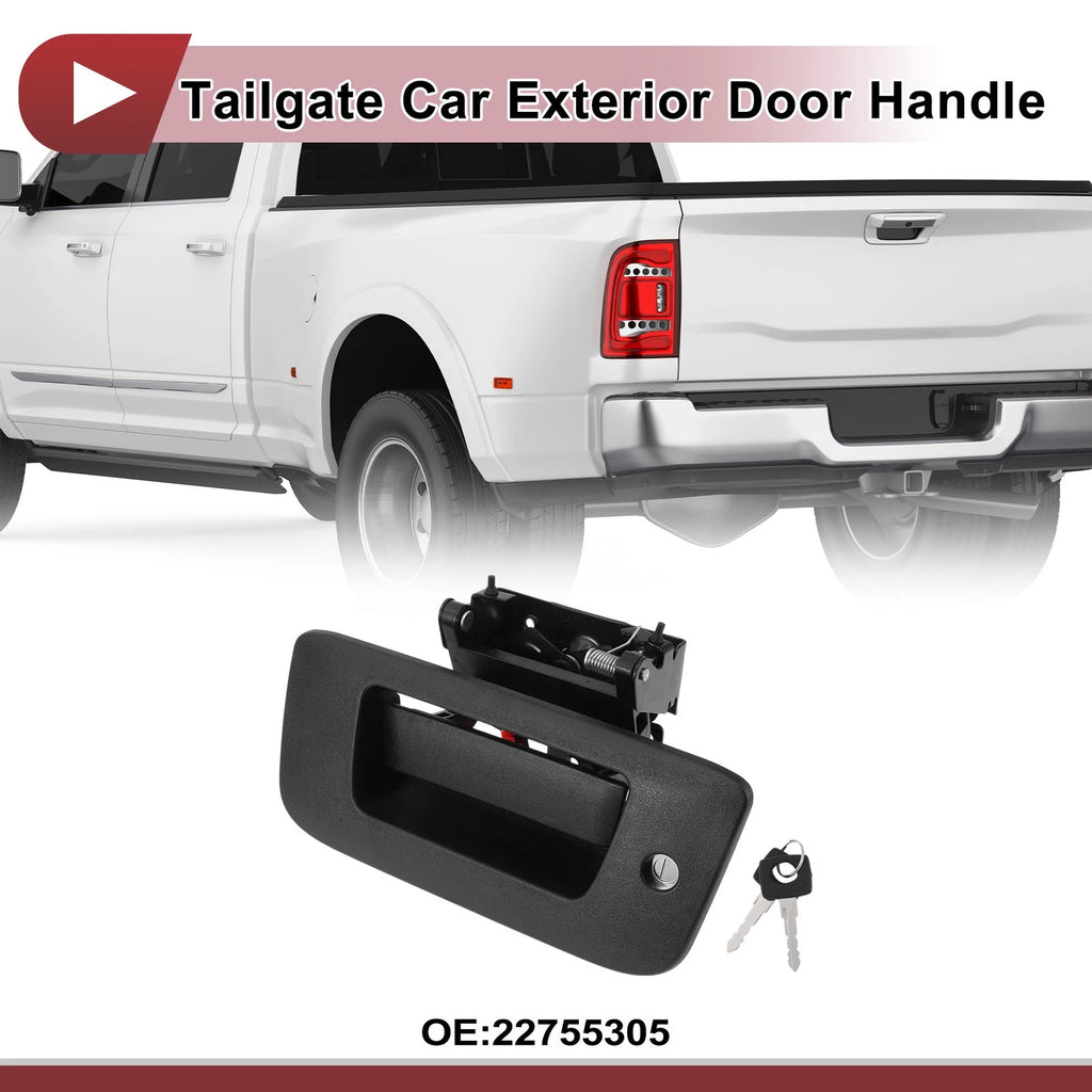 Tailgate Exterior Door Handle Replacement for Chevrolet Silverado 1500 (1999–2007)
