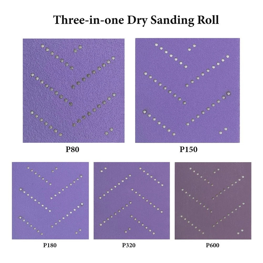 10PCS Purple Sandpaper Sheets 80500 Grit for Sanding