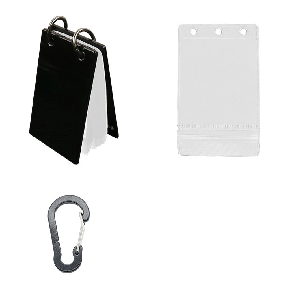 Waterproof Lure Hook Storage Bag with Clear Shell and EVA Pockets