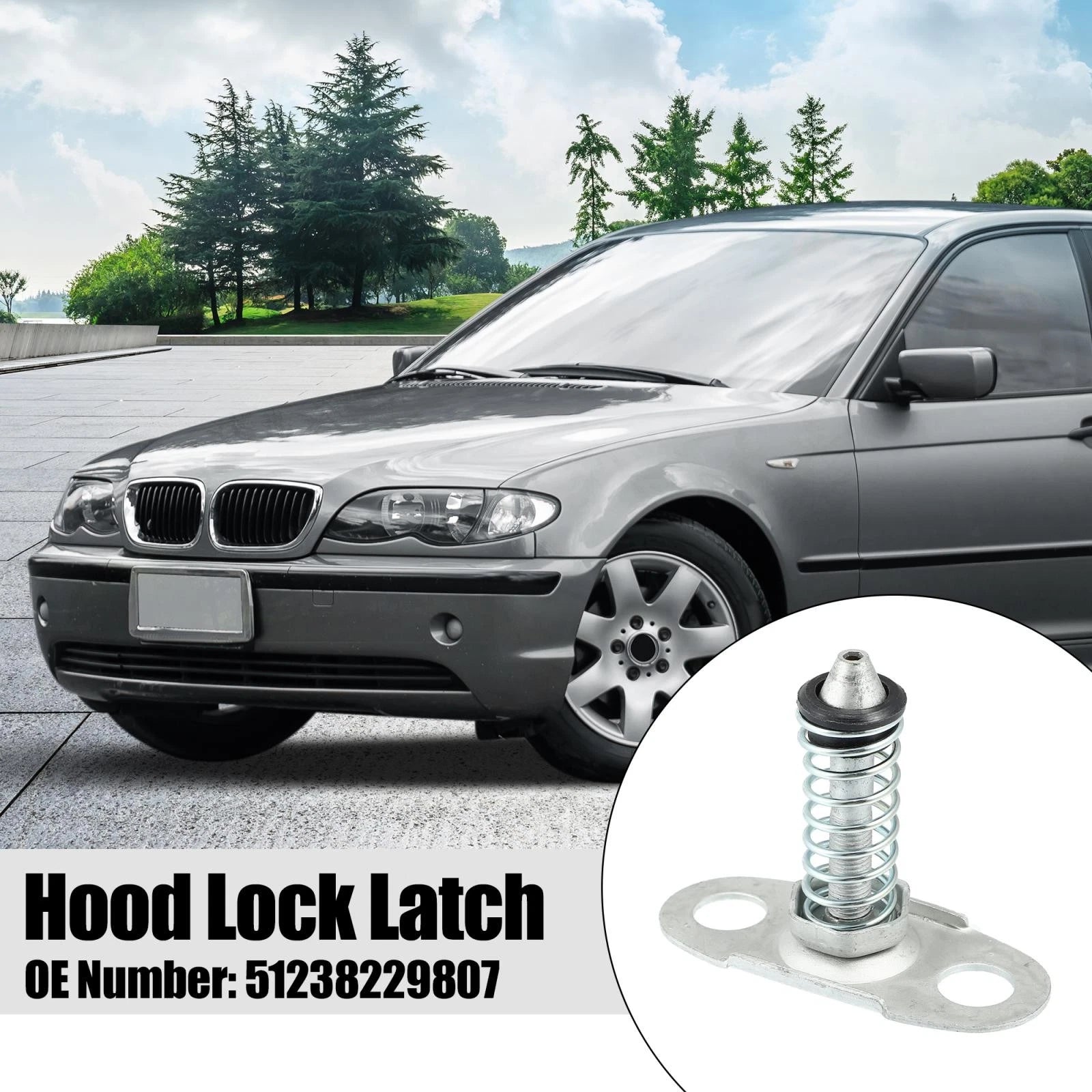 Hood Catch Latch Lock Front for BMW E46 E52 E53 (1999–2006)