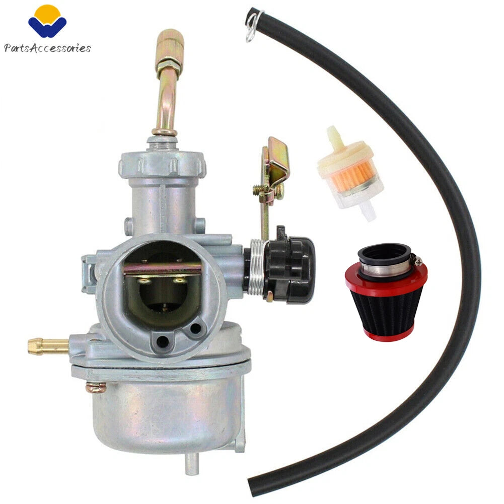Carburetor and Air Filter for Suzuki DRZ110, Kawasaki KLX110, KLX110L (2002–2021)