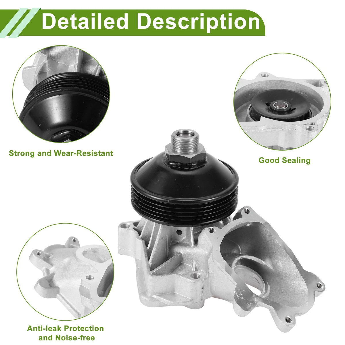 Engine Water Pump for Opel Omega (2001–2003) No. 93171540 Cooling Pump