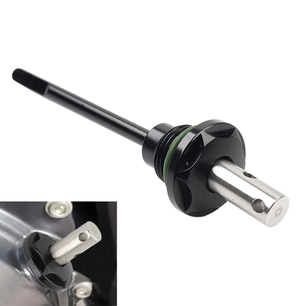 Pick-Proof Transmission Oil Dipstick for Harley Dyna Softail Road Glide (–)