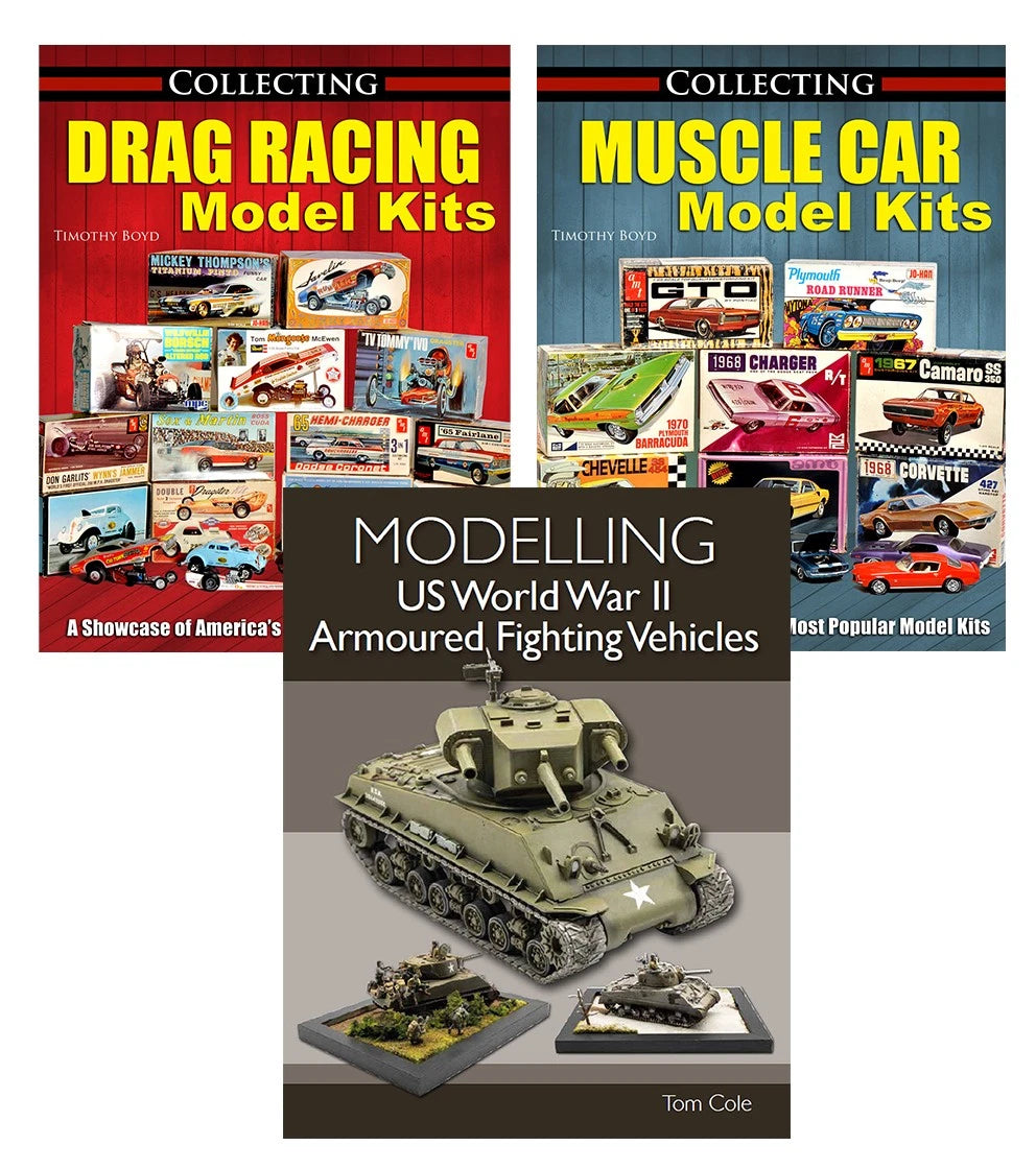 3 Book Set for Model Enthusiast Collection