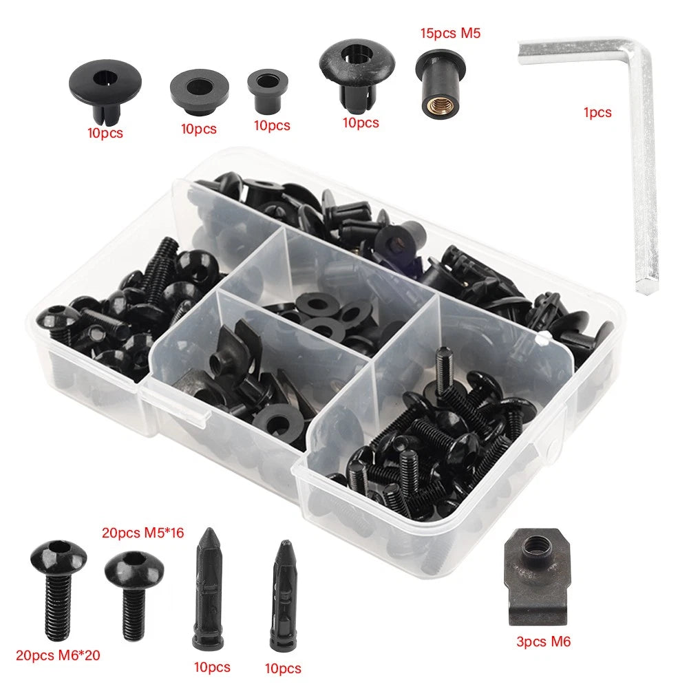 Screws Fairing Bolts Kit for Honda CBR929 RR (2000–2001)