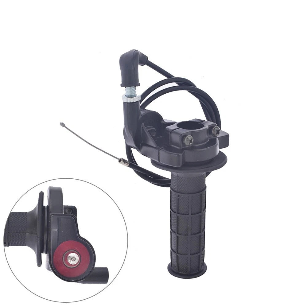 Twist Throttle Handle Grip with Cable for Motorcycle 50-250CC