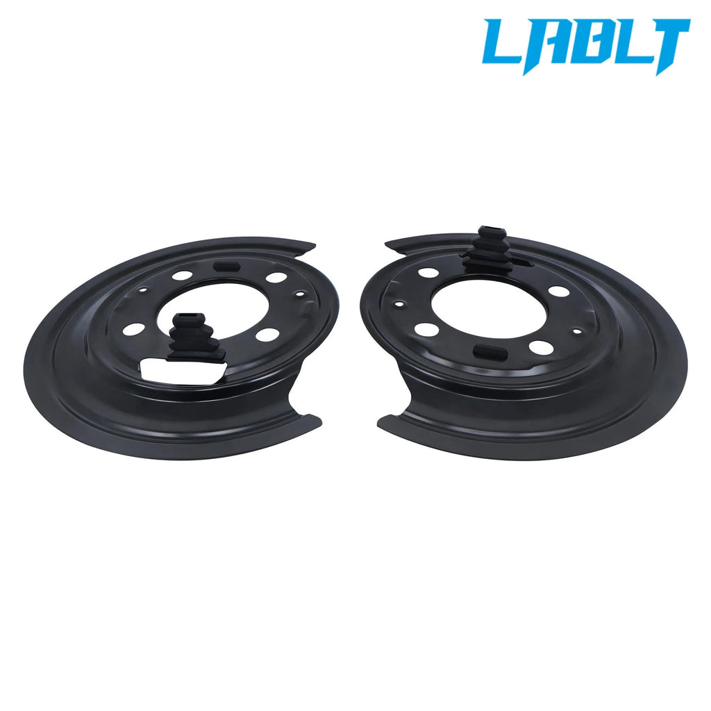 Pair Rear Brake Backing Plates for Dodge Ram 2500 3500 (2009–2011)