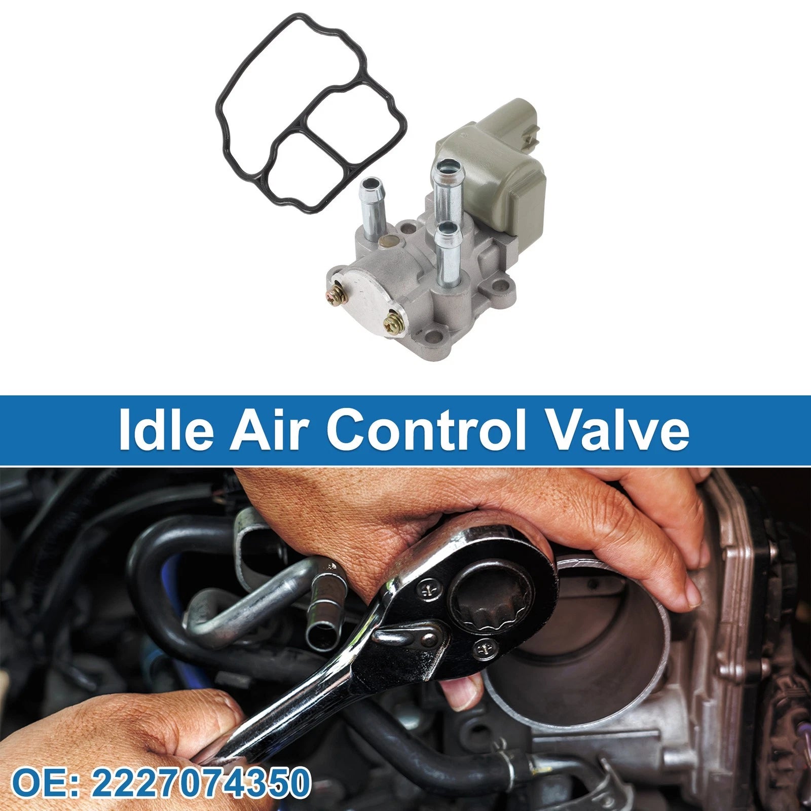Idle Air Control Valve OEM Replacement for Toyota Camry Solara 1997-1999