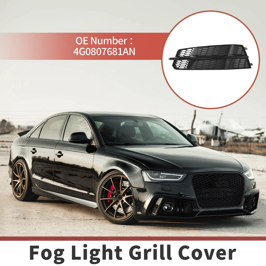 Front Left Fog Light Grill Replacement for Audi A6 C7 S Line (2012–2018)