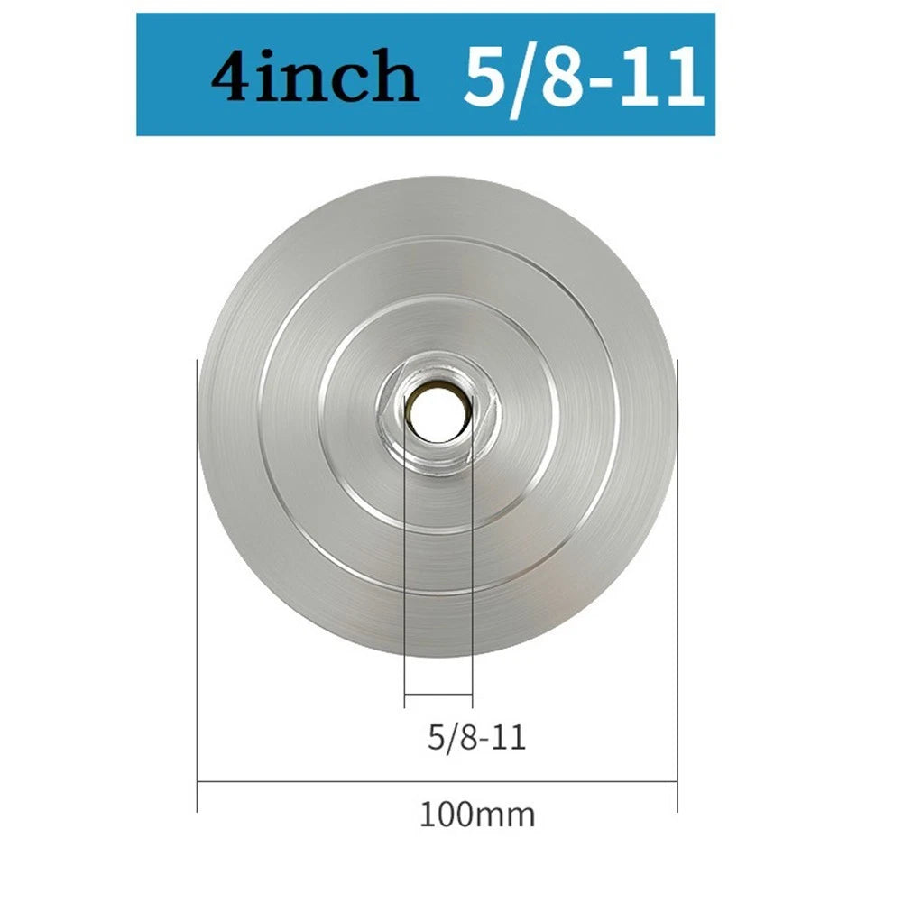 4" Diamond Polishing Pad for Heavy Duty Aluminum Backing Plate (Multiple Threads)