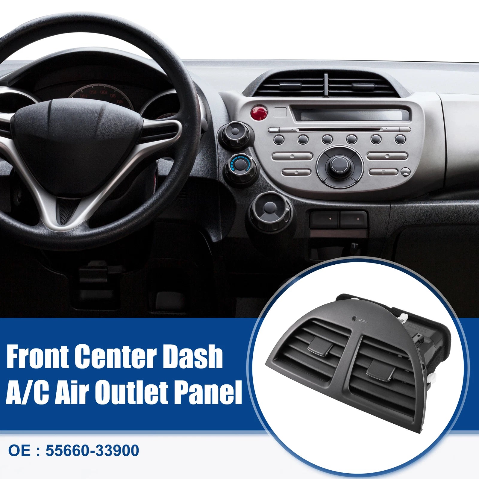 A/C Air Outlet Vent Panel for Lexus ES350 (2007–2009) Gray