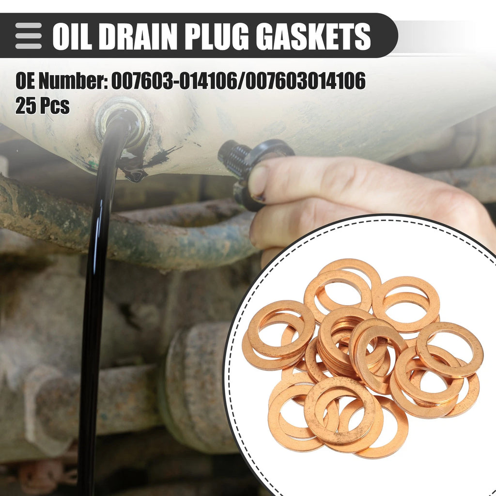 Oil Drain Plug Gaskets Set for Mercedes-Benz SL 550 (2007–2012)