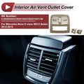 Rear Air Vent Outlet Cover Replacement for Mercedes-Benz E-Class Beige (2017–2023)