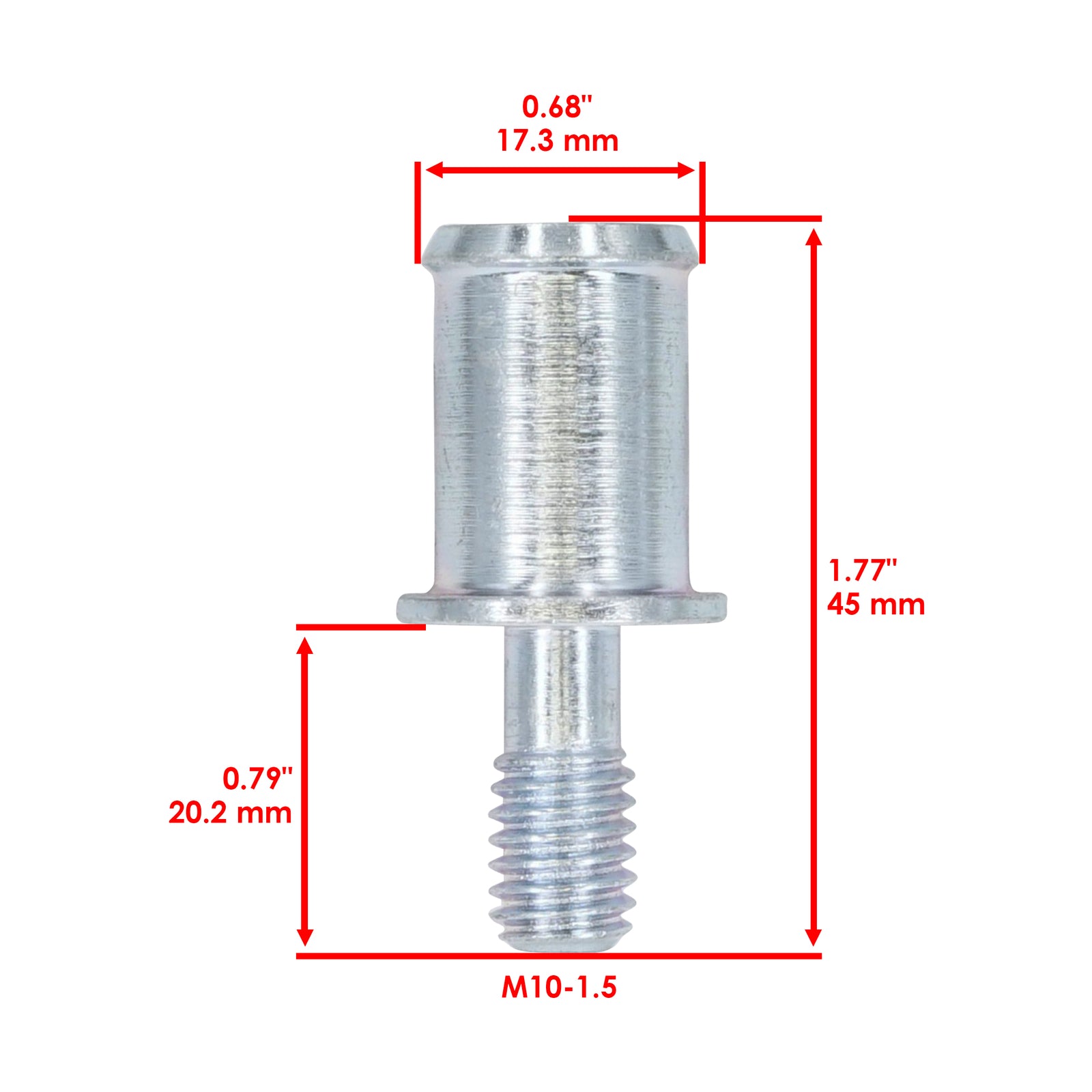 Hydraulic Pump Drive Pin Shaft Coupler Replacement for John Deere 4630 (1979–1993)