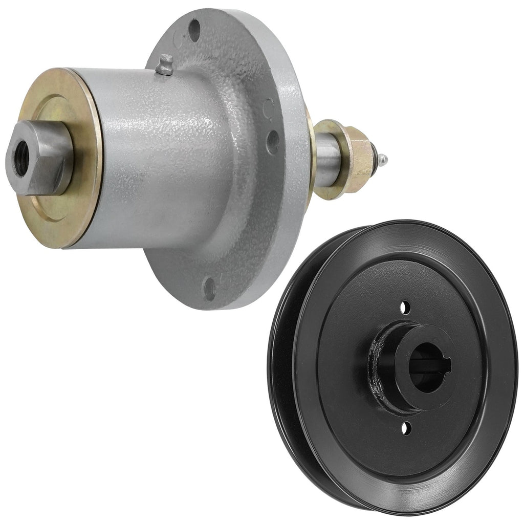 52 Inch Deck Spindle with Pulley Replacement for Ferris FW25 FW35 (2016–2018)