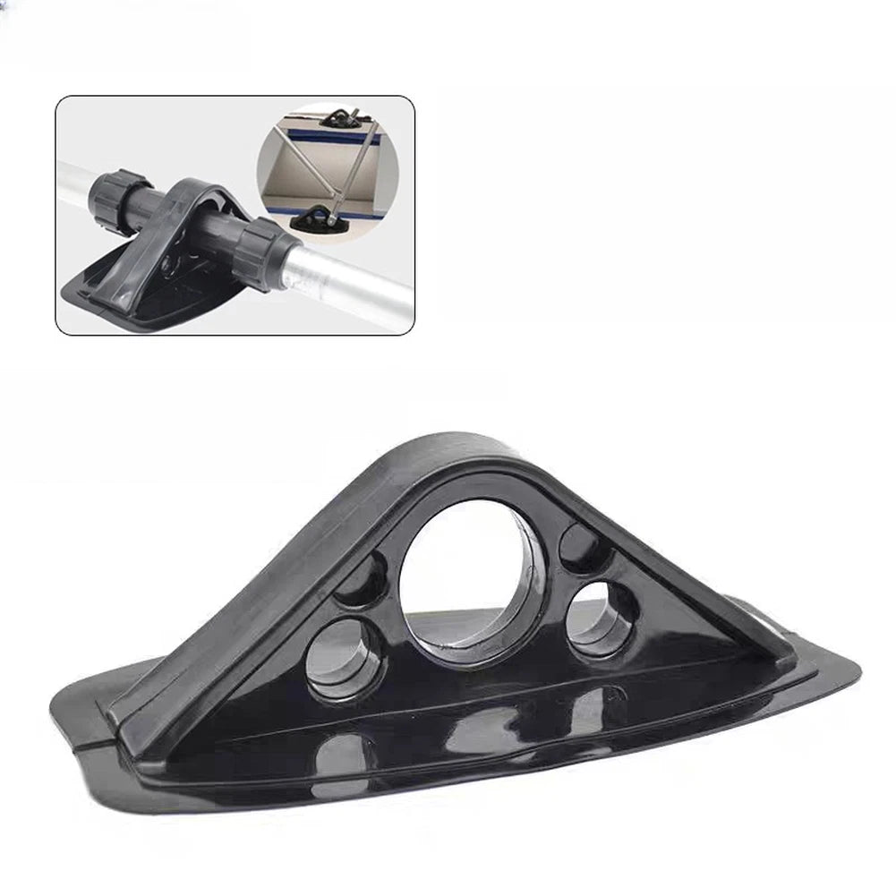 Three Hole Paddle Support for Kayak and Inflatable Boats (ABS Mounting Base)