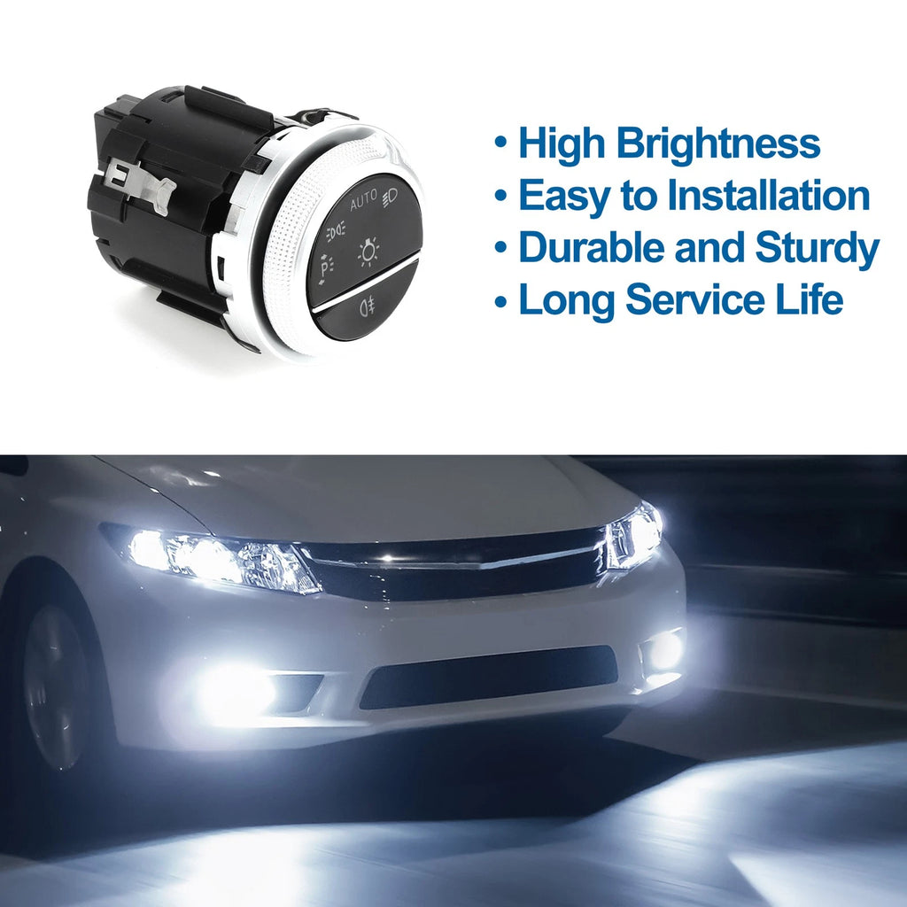 Headlight Switch Replacement for Mercedes-Benz C 300 (2022–2023) Black