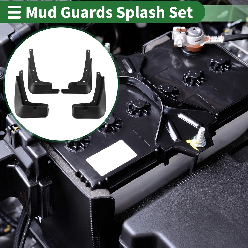 Mud Flaps Splash Guards Front Set for Chevrolet Cavalier (2016–2018)
