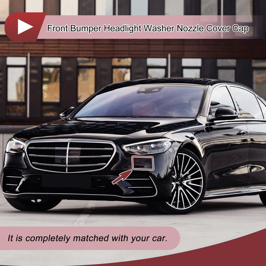 Front Left Bumper Trim Nozzle Cover Replacement for Mercedes-Benz S500 (2018–2021)
