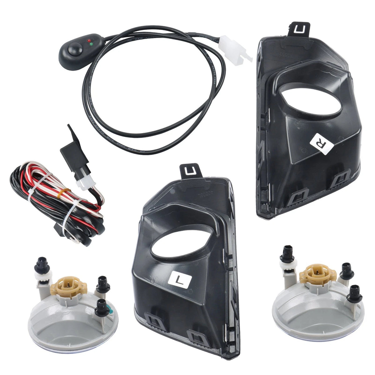 Fog Lights Lamp Set with Switch & Wire for Chevy Colorado (2021–2022)