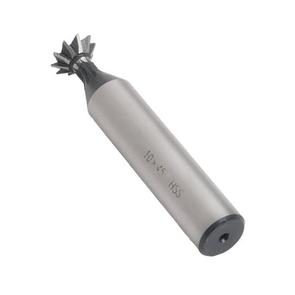 Set of 4 Milling Cutters for 45 Degree End Mill HSS Replacement