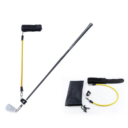 Adjustable Rotating Rope Swing Training Aid for Golf