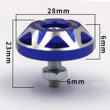 Motorcycle License Plate Screw Cover Shell for Universal Fit (2010–2023)