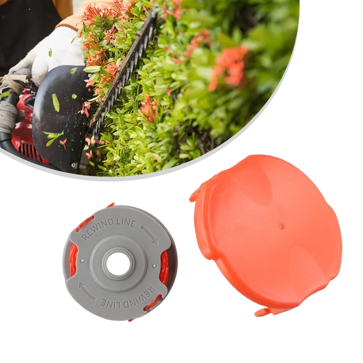 Autofeed Spool & Line Set for Flymo Trimmers (Smooth Trimming Performance)