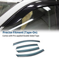 Window Deflectors Side Visors 1 Set for Ford Fusion (2013–2020)