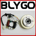 Magneto Stator Plate Roller Flywheel for 50cc 110cc 125cc PIT Quad ATV (2000–2023)