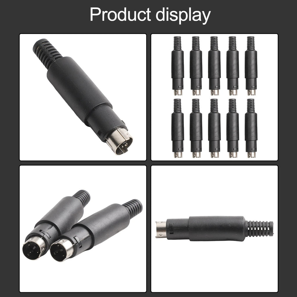 Power Supply Chassis Cable Male Socket 3568 PIN DC220V for (10PCS)