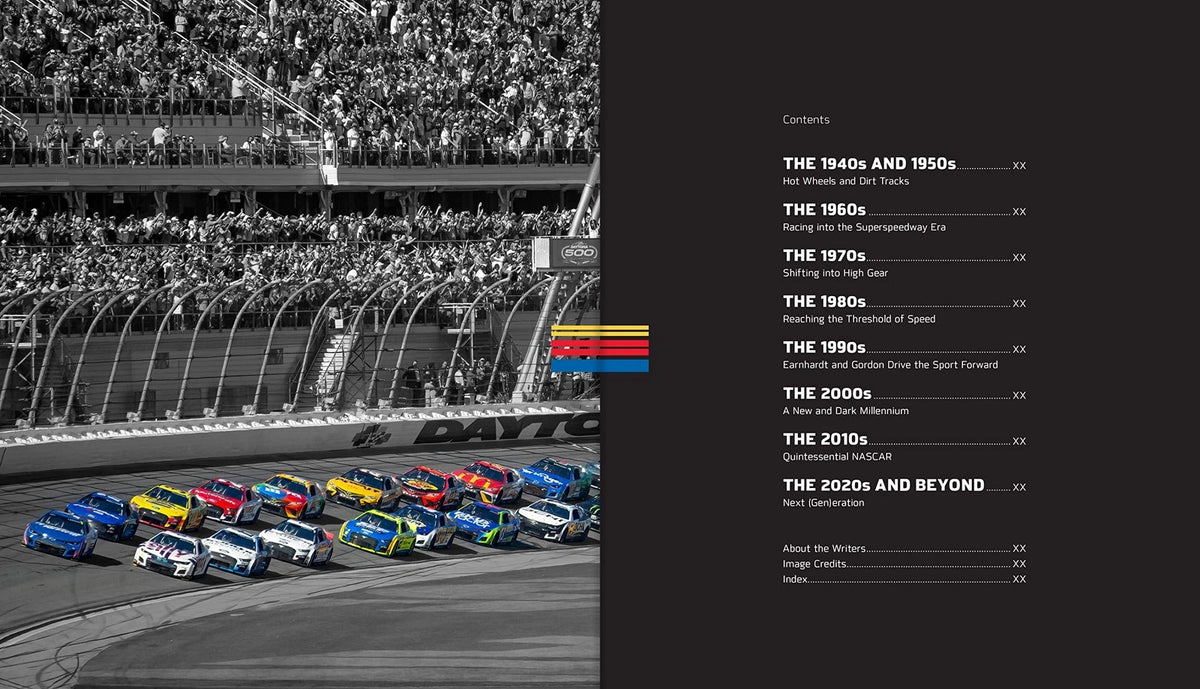 NASCAR 75 Year Flock Book for Petty, Allison, Yarbrough, Earnhardt, Gordon, Johnson, Busch