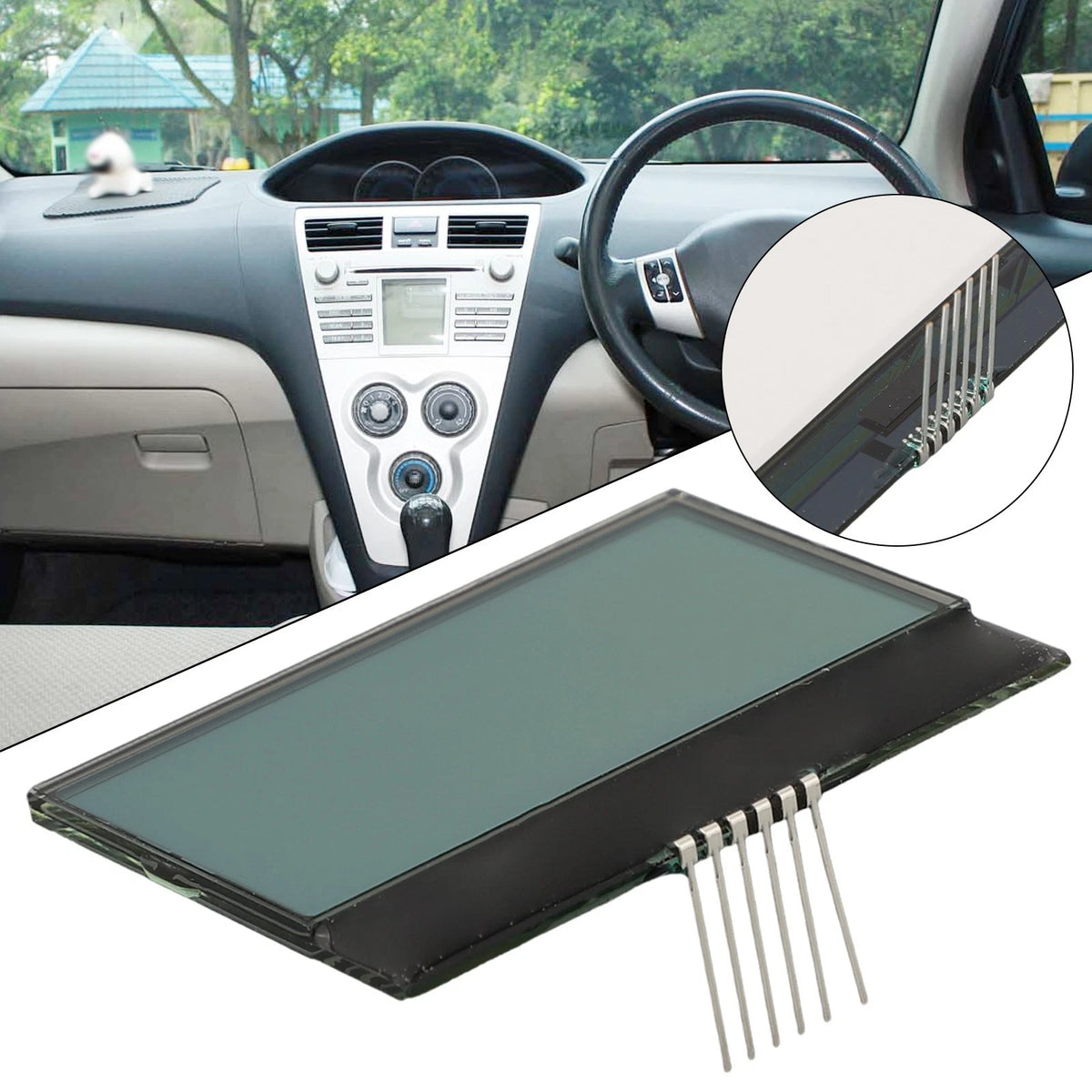 Instrument Cluster Dashboard LCD Screen For Toyota For Vios 2008-2012 Accessory